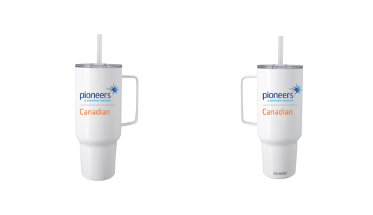 Canadian Pioneers Insulated Tumbler - 40oz with Lid - 2 colors