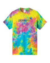Load image into Gallery viewer, Pioneers Unisex Crystal Tie-Dye Tee (12 colors XS-4XL)
