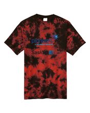 Load image into Gallery viewer, SaskTel Pioneers Unisex Crystal Tie-Dye Tee (12 colors XS-4XL)

