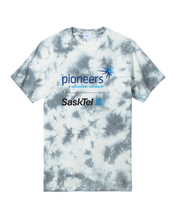 Load image into Gallery viewer, SaskTel Pioneers Unisex Crystal Tie-Dye Tee (12 colors XS-4XL)
