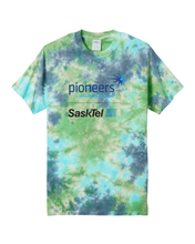 Load image into Gallery viewer, SaskTel Pioneers Unisex Crystal Tie-Dye Tee (12 colors XS-4XL)
