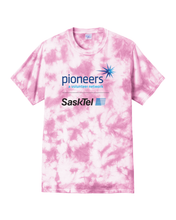 Load image into Gallery viewer, SaskTel Pioneers Unisex Crystal Tie-Dye Tee (12 colors XS-4XL)
