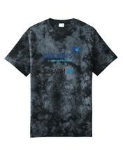 Load image into Gallery viewer, SaskTel Pioneers Unisex Crystal Tie-Dye Tee (12 colors XS-4XL)
