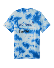 Load image into Gallery viewer, SaskTel Pioneers Unisex Crystal Tie-Dye Tee (12 colors XS-4XL)
