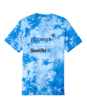 Load image into Gallery viewer, SaskTel Pioneers Unisex Crystal Tie-Dye Tee (12 colors XS-4XL)
