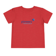 Load image into Gallery viewer, Pioneers Logo Toddler Tee | 7 colors (2T-5T)
