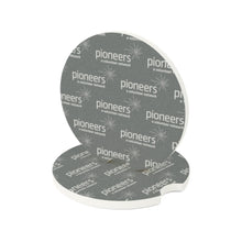 Load image into Gallery viewer, Pioneers Soapstone Car Coasters (Qty 2), Unique Car Accessory - Grey
