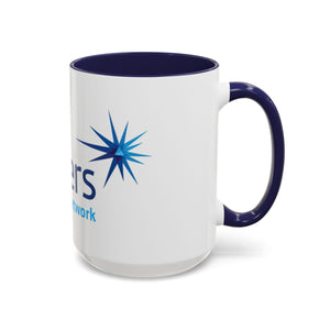 Pioneers Volunteer Network Accent Coffee Mug - 11oz & 15oz (8 colors)