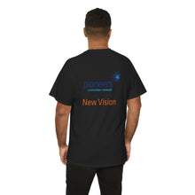 Load image into Gallery viewer, New Vision Pioneers Front &amp; Back Logo - T-Shirt - 12 colors (S-5XL)
