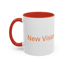 Load image into Gallery viewer, New Vision Pioneers Accent Coffee Mug - 11oz &amp; 15oz (8 colors)
