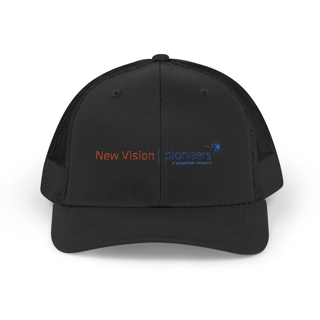 New Vision Pioneers Snapback Trucker Cap with 21 color options!