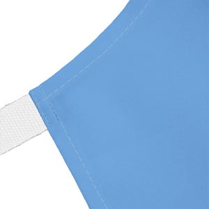 Light Blue Pioneers Volunteer Apron with 2-Color Straps options - Perfect for Events & Cooking