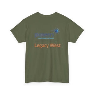 Legacy West Pioneers Front & Back Logo - T-Shirt - 12 colors (S-5XL)