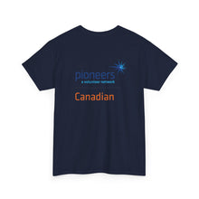 Load image into Gallery viewer, Canadian Pioneers Front &amp; Back Logo - T-Shirt - 12 colors (S-5XL)
