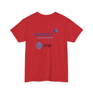 AT&T Pioneers  Front & Back Logo - T-Shirt - 12 colors (S-5XL)