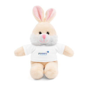 Stuffed Animal with T-Shirt - 3 shirt colors avilable