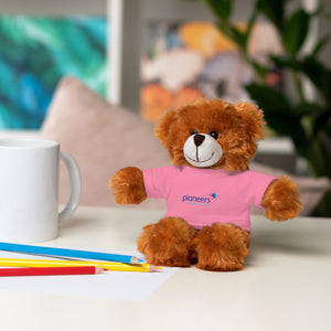 Stuffed Animal with T-Shirt - 3 shirt colors avilable