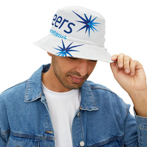 Pioneers Logo Bucket Hat - white - 2 sizes