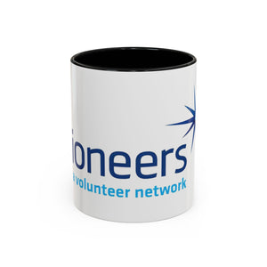 Pioneers Volunteer Network Accent Coffee Mug - 11oz & 15oz (8 colors)