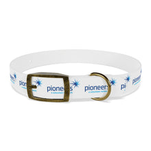 Load image into Gallery viewer, Pioneers Dog Collar - White
