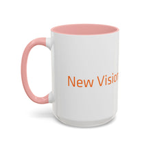 Load image into Gallery viewer, New Vision Pioneers Accent Coffee Mug - 11oz &amp; 15oz (8 colors)
