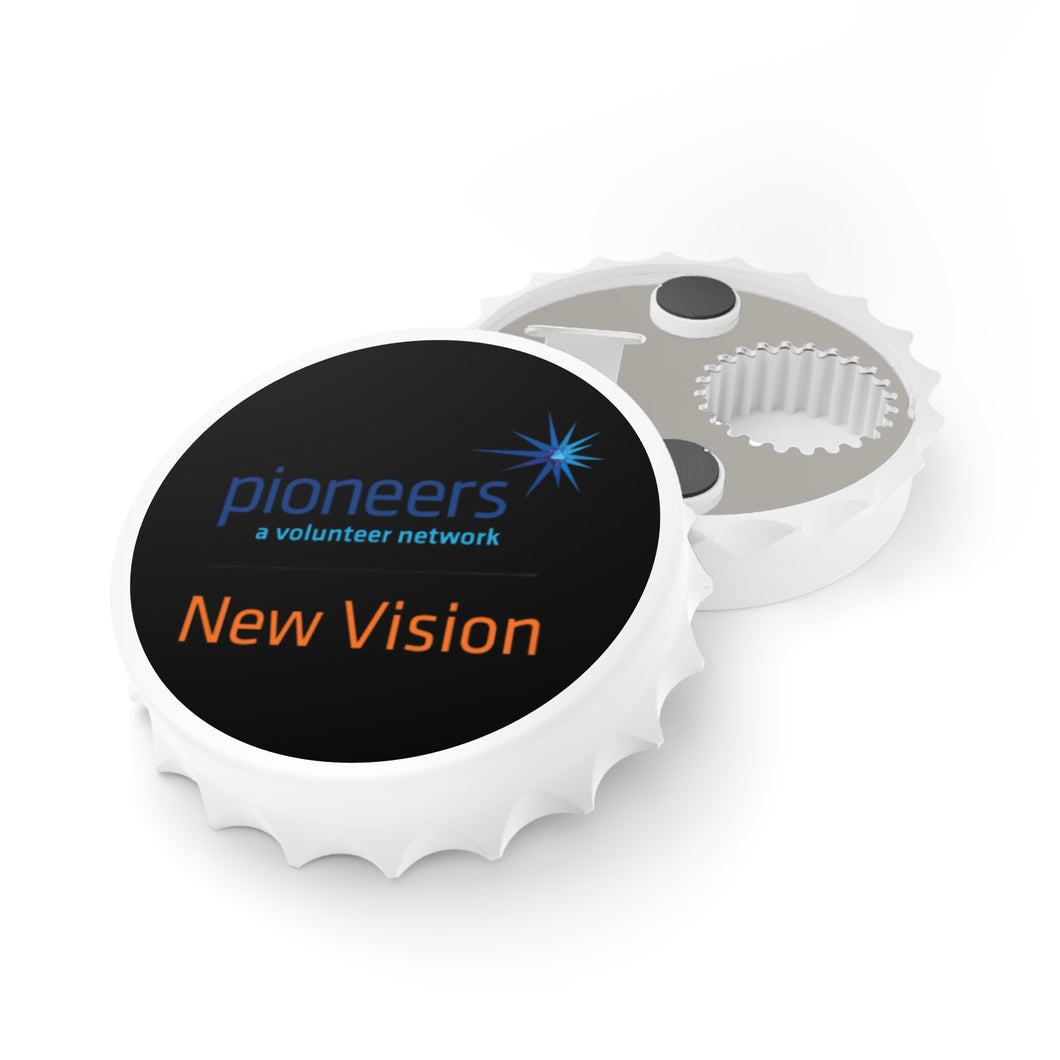 New Vision Pioneers Bottle Opener - Black
