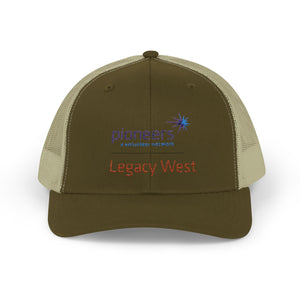 Legacy West Pioneers Snapback Trucker Cap with 21 color options!