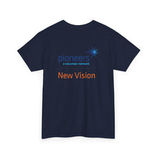 Load image into Gallery viewer, New Vision Pioneers Front &amp; Back Logo - T-Shirt - 12 colors (S-5XL)
