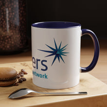 Load image into Gallery viewer, Pioneers Volunteer Network Accent Coffee Mug - 11oz &amp; 15oz (8 colors)
