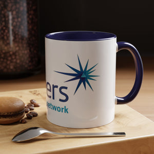 Pioneers Volunteer Network Accent Coffee Mug - 11oz & 15oz (8 colors)