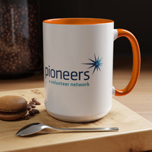 Load image into Gallery viewer, New Vision Pioneers Accent Coffee Mug - 11oz &amp; 15oz (8 colors)
