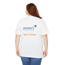 Load image into Gallery viewer, New Vision Pioneers Front &amp; Back Logo - T-Shirt - 12 colors (S-5XL)

