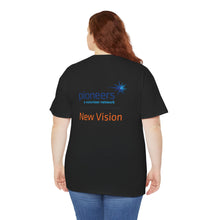 Load image into Gallery viewer, New Vision Pioneers Front &amp; Back Logo - T-Shirt - 12 colors (S-5XL)
