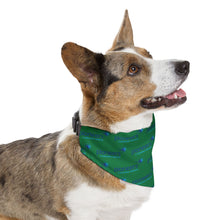 Load image into Gallery viewer, Pioneers Logo Pet Bandana - 4 sizes : Dark Green
