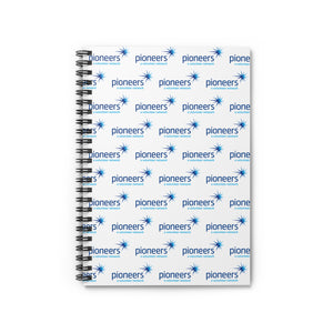 Pioneers Spiral Notebook 6" x 8"