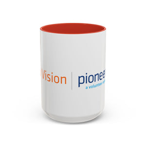 New Vision Pioneers Accent Coffee Mug - 11oz & 15oz (8 colors)