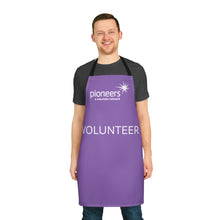 Load image into Gallery viewer, Light Purple Pioneers Volunteer Apron with 3-Color Straps options - Perfect for Events &amp; Cooking
