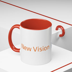 New Vision Pioneers Accent Coffee Mug - 11oz & 15oz (8 colors)