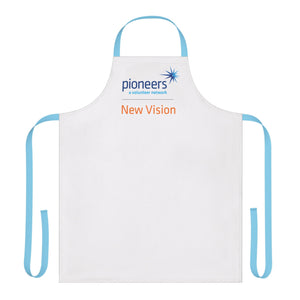 New Vision Pioneers Apron with 4-Color Straps options - Perfect for Events & Cooking