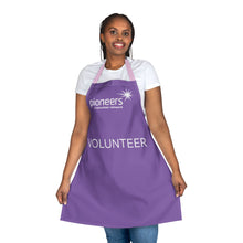 Load image into Gallery viewer, Light Purple Pioneers Volunteer Apron with 3-Color Straps options - Perfect for Events &amp; Cooking
