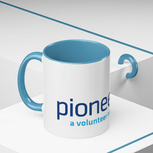 Pioneers Volunteer Network Accent Coffee Mug - 11oz & 15oz (8 colors)