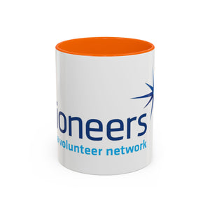 Pioneers Volunteer Network Accent Coffee Mug - 11oz & 15oz (8 colors)