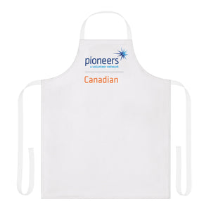 Canadian Pioneers Apron with 4-Color Straps options - Perfect for Events & Cooking