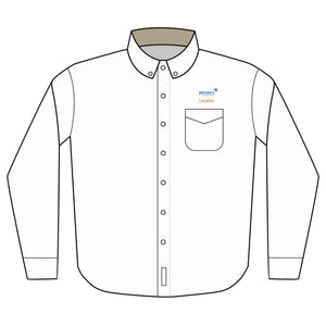 Canadian Pioneers Embroidered Long Sleeve Shirt (10 colors)