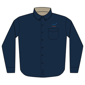 Canadian Pioneers Embroidered Long Sleeve Shirt (10 colors)