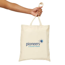 Load image into Gallery viewer, Canvas Tote Bag - Pioneers Volunteer Network - 2 colors
