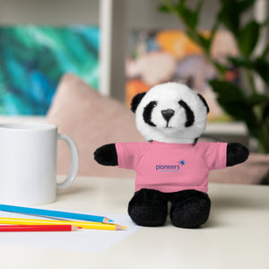 Stuffed Animal with T-Shirt - 3 shirt colors avilable