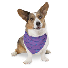Load image into Gallery viewer, Pioneers Logo Pet Bandana - 4 sizes - Lt Purple

