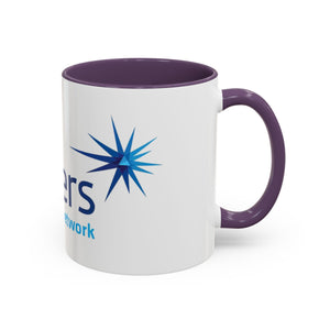 Pioneers Volunteer Network Accent Coffee Mug - 11oz & 15oz (8 colors)
