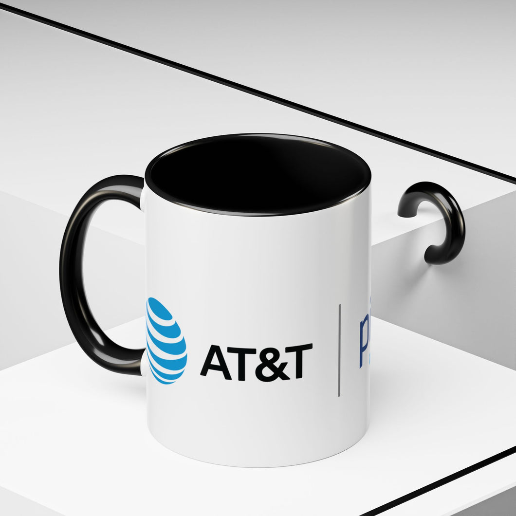 AT&T Pioneers Accent Coffee Mug - 11oz & 15oz (8 colors)